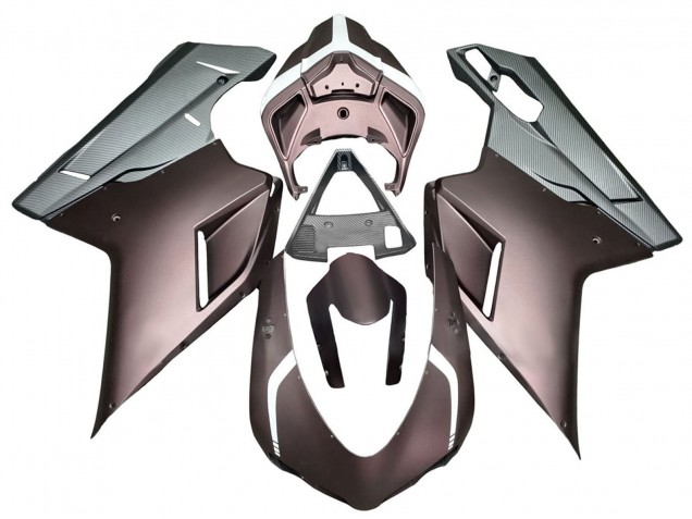 2007-2014 Ducati 848/1098/1198 Motorcycle Fairings - Carbon Fiber Canada