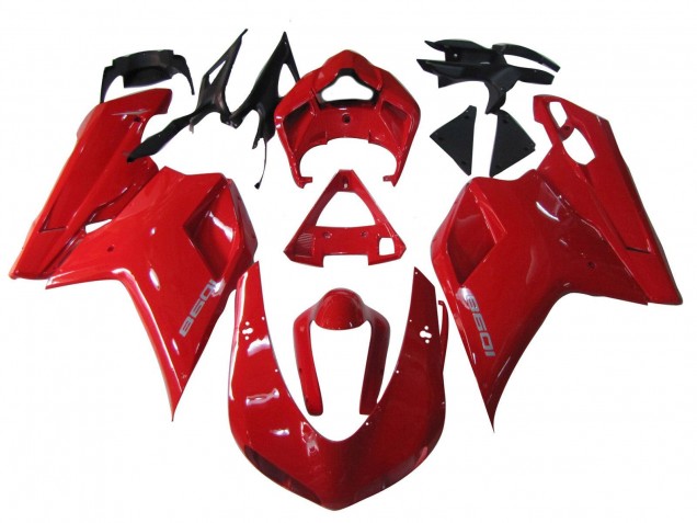 2007-2014 Ducati 1098 Motorcycle Fairing - Red Canada