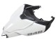 2007-2014 Ducati 848/1098/1198 Motorcycle Fairings - White Glossy Black Corse Canada