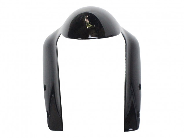 2007-2014 Ducati 848/1098/1198 Motorcycle Fairings - White Glossy Black Corse Canada