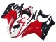2007-2014 Ducati 1098 Motorcycle Fairings - White Red Glossy Black Canada