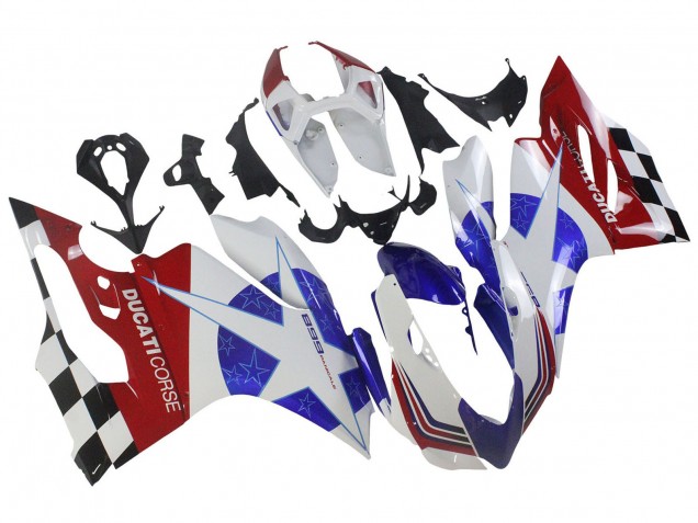 2011-2014 Ducati Panigale 899 Motorcycle Fairings - White Blue Red Black Canada