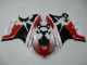 2011-2014 Ducati 1199 Motorcycle Fairings - White Red Matte Black Canada
