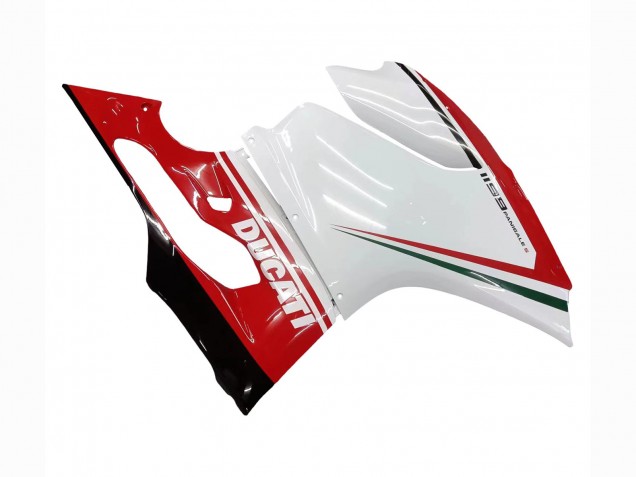 2011-2014 Ducati 1199 Motorcycle Fairings - White Red Green Glossy Black Canada