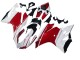 2011-2014 Ducati 1199 Motorcycle Fairings - White Red Glossy Black Canada