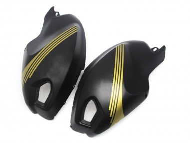 2008-2012 Ducati Monster 696 796 1100 1100S Motorcycle Fairings - Matte Black Gold Canada