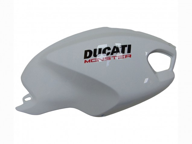 2008-2012 Ducati Monster 696 796 1100 1100S Motorcycle Fairings - White Red Glossy Black Canada