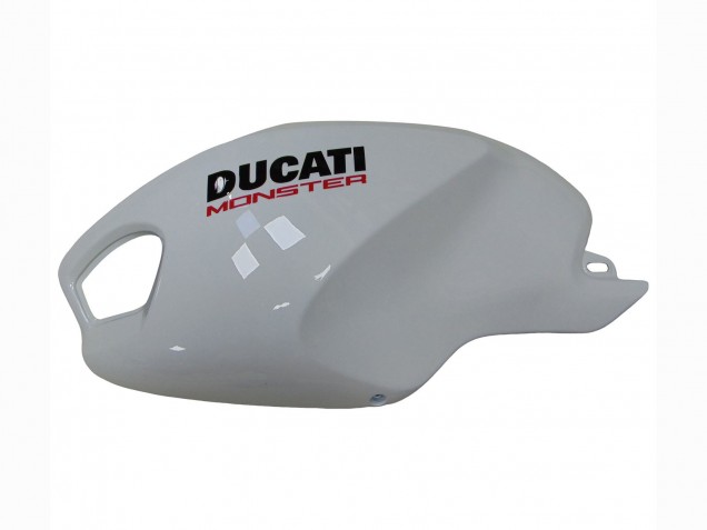 2008-2012 Ducati Monster 696 796 1100 1100S Motorcycle Fairings - White Red Glossy Black Canada