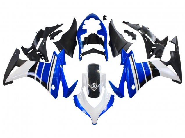 2013-2015 Honda CBR500R Motorcycle Fairings - Blue White Matte Black Canada