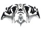 2013-2015 Honda CBR500R Motorcycle Fairing - Silver Glossy Black Canada