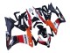 2013-2015 Honda CBR500R Motorcycle Fairings - Orange White Red Glossy Black Repsol 3 Canada