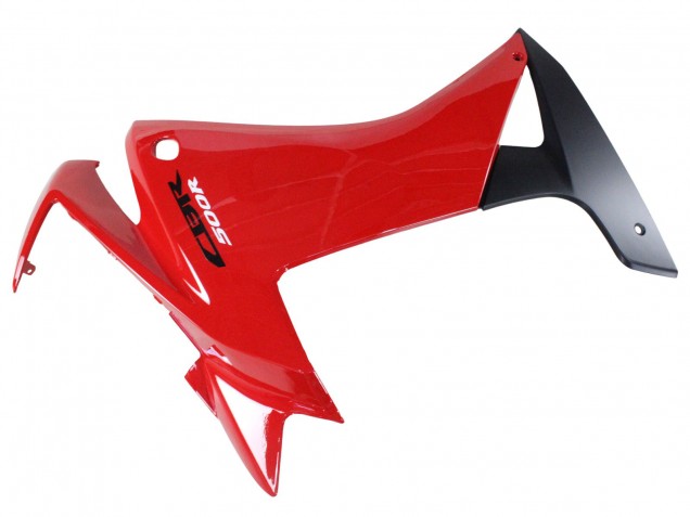 2013-2015 Honda CBR500R Motorcycle Fairings - Red Matte Black Canada