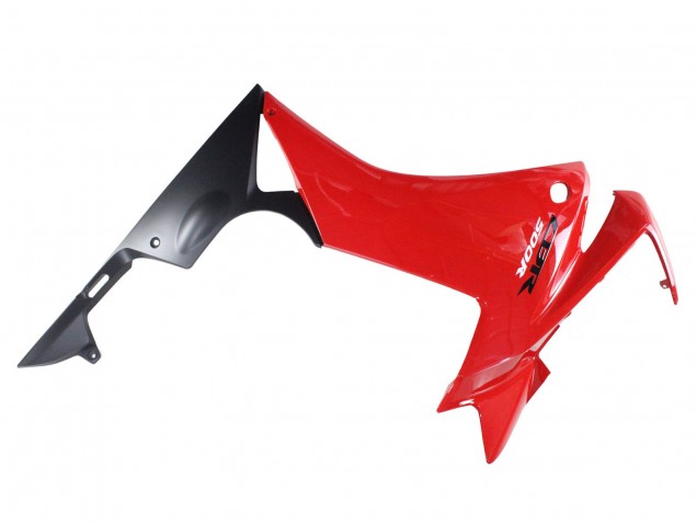 2013-2015 Honda CBR500R Motorcycle Fairings - Red Matte Black Canada