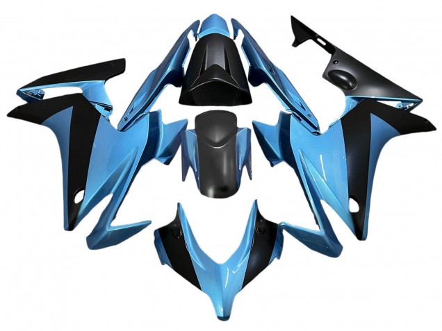 2013-2015 Honda CBR500R Motorcycle Fairings - Light Blue Black Canada