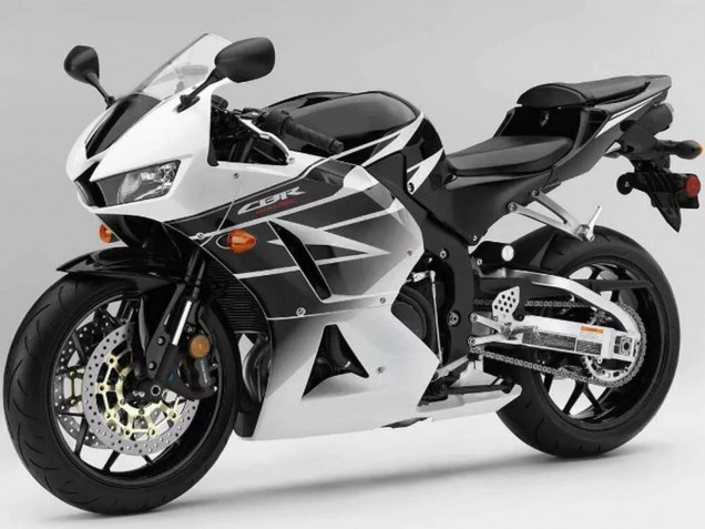 2013-2015 Honda CBR500R Motorcycle Fairings - White Black Canada