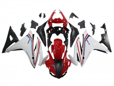 2016-2018 Honda CBR500R Motorcycle Fairing - White Red Blue Matte Black Canada