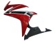 2016-2018 Honda CBR500R Motorcycle Fairings - Red White Matte Black Canada
