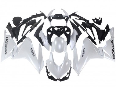 2022-2023 Honda CBR500R Motorcycle Fairings - Pearl White Canada