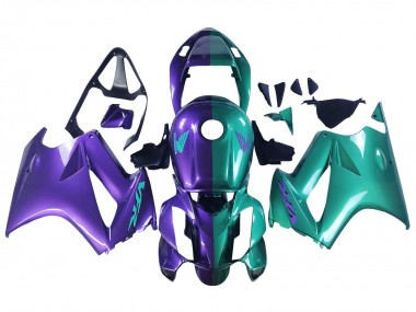 2002-2013 Honda VFR 800 Motorcycle Fairings - Purple Green Canada