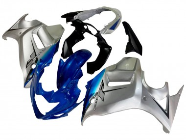 2008-2013 Suzuki GSX650F Motorcycle Fairings - Silver Blue Canada