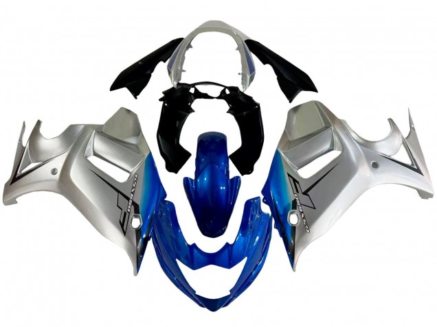 2008-2013 Suzuki GSX650F Motorcycle Fairings - Silver Blue Canada