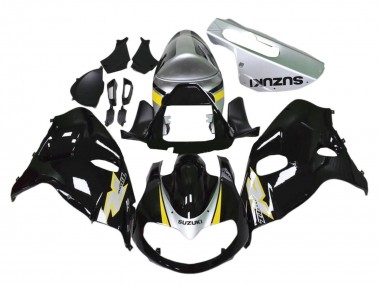 1998-2003 Suzuki TL1000R Motorcycle Fairings - Glossy Black Silver Yellow Canada