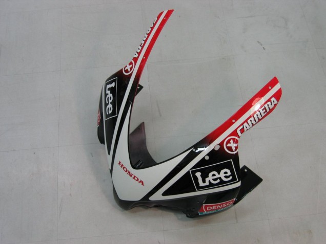 2004-2005 Honda CBR1000RR Motorcycle Fairings - White Blue Red Glossy Black Star Carrera Lee Canada