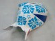 2004-2005 Honda CBR1000RR Motorcycle Fairings - White Blue Snow Nastro Azzurro 46 Canada