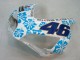 2004-2005 Honda CBR1000RR Motorcycle Fairings - White Blue Snow Nastro Azzurro 46 Canada