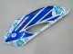 2004-2005 Honda CBR1000RR Motorcycle Fairings - White Blue Snow Nastro Azzurro 46 Canada