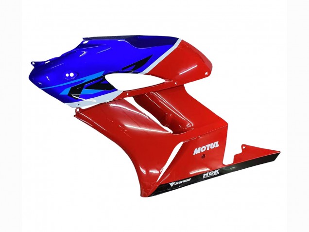 2004-2005 Honda CBR1000RR Motorcycle Fairings - Red Blue White Black Motul Canada