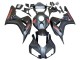2006-2007 Honda CBR1000RR Motorcycle Fairings - Matte Black Red Decals Canada