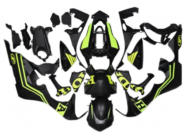2017-2023 Honda CBR1000RR Motorcycle Fairings - Matte Black Yellow Canada