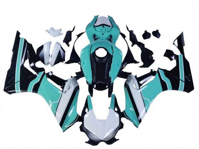 2017-2023 Honda CBR1000RR Motorcycle Fairings - White Light Blue Glossy Black Canada