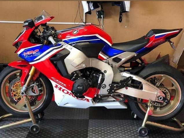 2017-2023 Honda CBR1000RR Motorcycle Fairings - White Red Blue Black HRC Canada