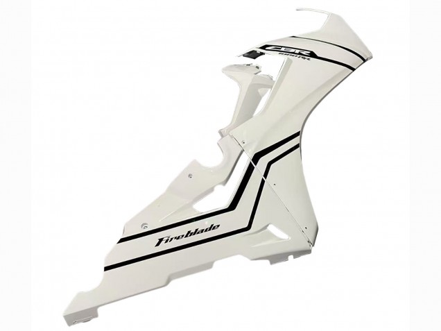 2017-2023 Honda CBR1000RR Motorcycle Fairings - White with Black Stripe Fireblade Canada