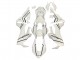 2017-2023 Honda CBR1000RR Motorcycle Fairings - White with Black Stripe Fireblade Canada