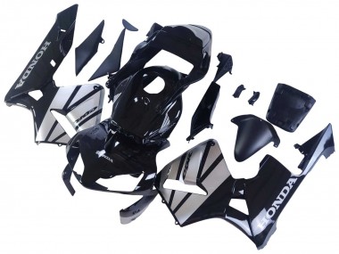 2003-2004 Honda CBR600RR Motorcycle Fairings - Silver Glossy Black Canada