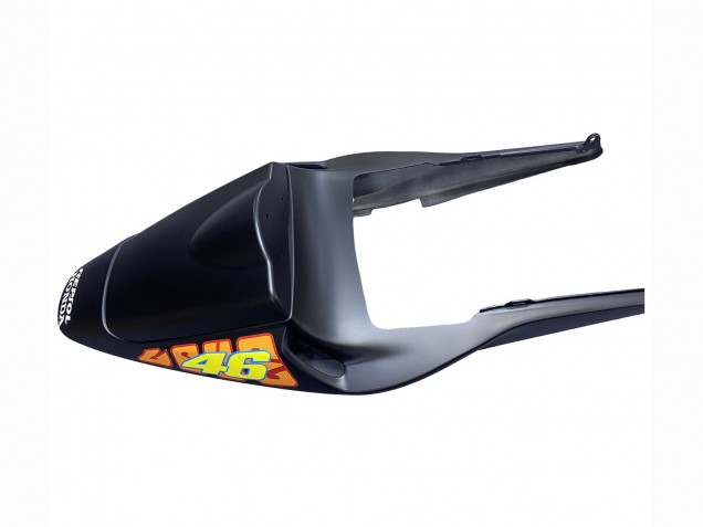 2003-2004 Honda CBR600RR Motorcycle Fairings - Matte Black Orange Repsol Rossi 46 Canada