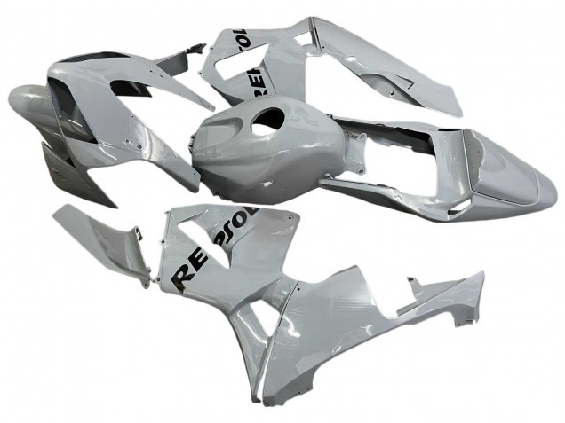 2003-2004 Honda CBR600RR Motorcycle Fairings - Silver Black Repsol Canada