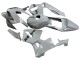 2003-2004 Honda CBR600RR Motorcycle Fairings - Silver Black Repsol Canada