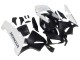 2003-2004 Honda CBR600RR Motorcycle Fairings - White Matte Black Canada