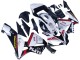 2003-2004 Honda CBR600RR Motorcycle Fairings - White Red Glossy Black DENSO Rimont Canada