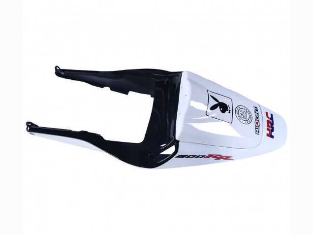 2003-2004 Honda CBR600RR Motorcycle Fairings - White Red Glossy Black DENSO Rimont Canada