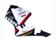 2003-2004 Honda CBR600RR Motorcycle Fairings - White Red Glossy Black DENSO Rimont Canada
