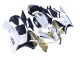 2005-2006 Honda CBR600RR Motorcycle Fairings - Gold White Black Canada