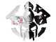 2005-2006 Honda CBR600RR Motorcycle Fairings - Black White with Cherry Blossom Canada