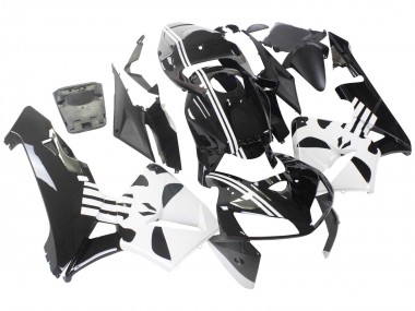 2005-2006 Honda CBR600RR Motorcycle Fairing - Black White Canada