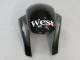 2005-2006 Honda CBR600RR Motorcycle Fairings - Glossy Black White West Canada