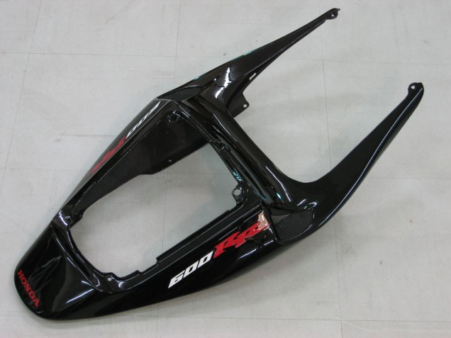 2005-2006 Honda CBR600RR Motorcycle Fairings - Glossy Black White West Canada